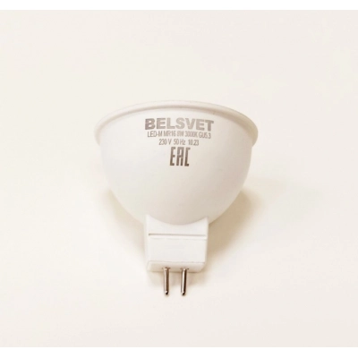 Лампа Белсвет LED-M MR16 8 W 3000K GU5.3 К