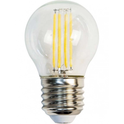 Лампа филаментная HORIZONT LED-F G45 4W 4000К Е27 К
