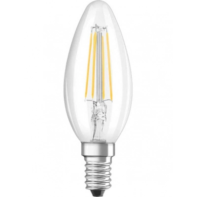 Лампа филаментная HORIZONT LED-F С37 5W 4000К Е14 К