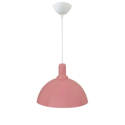 Подвесной светильник 12-104, розовый
