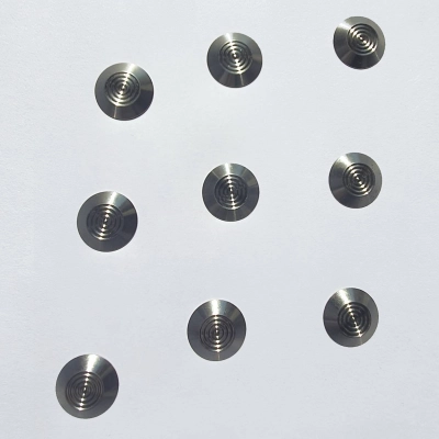 Тактильный круг металлический со штифтом КФЛП.0365.000 